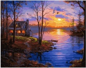 Картина по номерам Paintboy PK 68094 Дыхание осени 40х50 см
