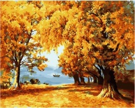 Картина по номерам Paintboy PK 45019 Золото осени 40х50 см