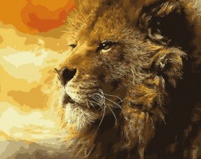 Картина по номерам Paintboy GX 32483 Царский взгляд 40x50 см