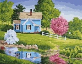 Картина по номерам Paintboy PK 22021 (GX 27620) Райский сад 40x50 см