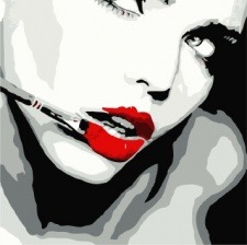 Картина по номерам Paintboy PK 38018 Макияж 40x50 см
