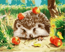 Картина по номерам Paintboy GX 6215 Вкусные яблочки 40x50 см
