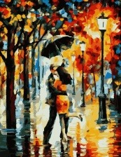 Картина по номерам Paintboy GX 7569 Свидание в парке 40x50 см