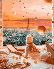 Картина по номерам Paintboy GX 34405 Воздушные огоньки 40x50 см
