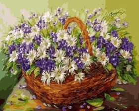 Картина по номерам Paintboy GX 5116 Луговая корзинка 40x50 см