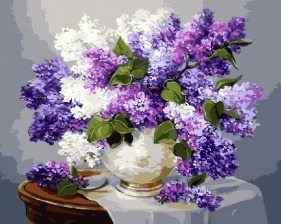 Картина по номерам Paintboy GX 3052 Все оттенки сирени 40x50 см