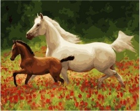 Картина по номерам Paintboy PK 49020 Прогулка по прериям 40x50 см