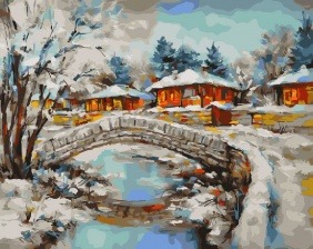 Картина по номерам Paintboy GX 30827 Оттепель 40x50 см