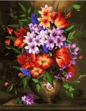 Картина по номерам Paintboy GX 30557 Красочный букет 40х50 см