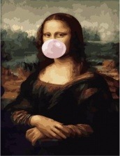 Картина по номерам Paintboy GX 34821 Шалости Моны Лизы 40х50 см