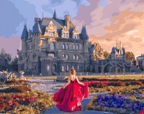 Картина по номерам Paintboy GX 30422 Английский замок 40x50 см