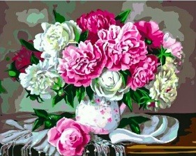 Картина по номерам Paintboy GX 23446 Пышный букет 40x50 см