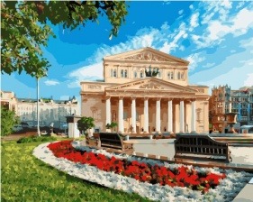Картина по номерам Paintboy PK 51056 Большой театр 40x50 см