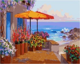 Картина по номерам Paintboy PK 45079 Ажурная тенистость 40х50 см