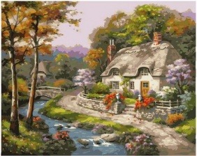 Картина по номерам Paintboy GX 36124 Загородное спокойствие 40х50 см