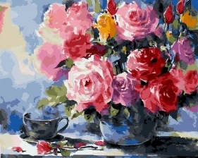 Картина по номерам Paintboy GX 5732 Розы 40x50 см