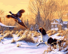 Картина по номерам Paintboy GX 8197 Охота 40x50 см