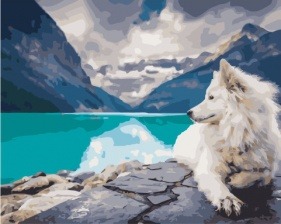 Картина по номерам Paintboy PK 41079 Путешествие собаки 40x50 см