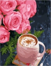 Картина по номерам Paintboy GX 33077 Кофе с корицей 40x50 см