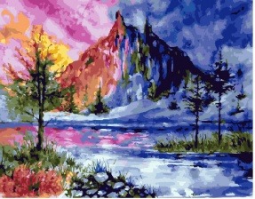 Картина по номерам Paintboy PK 30073 Краски гор 40x50 см