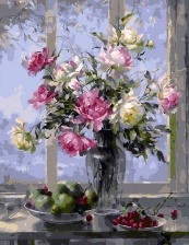 Картина по номерам Paintboy GX 31162 Распустившиеся розы 40x50 см