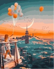 Картина по номерам Paintboy GX 34379 Над облаками 40x50 см