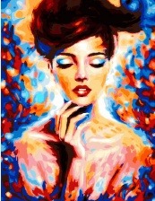 Картина по номерам Paintboy PK 30003 Разноцветное смущение 40x50 см