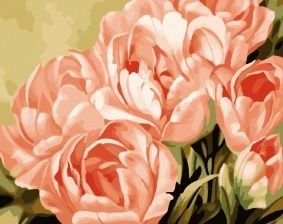 Картина по номерам Paintboy GX 7268 Прекрасные тюльпаны 40x50 см