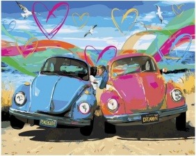 Картина по номерам Paintboy GX 36567 Мир, любовь, мечты 40х50 см