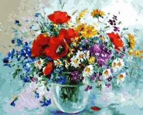 Картина по номерам Paintboy GX 22540 Яркие краски лета 40x50 см