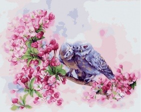 Картина по номерам Paintboy GX 33240 Нежность сов 40x50 см