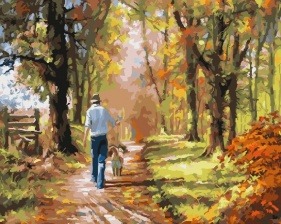 Картина по номерам Paintboy GX 25639 Золотая осень 40x50 см