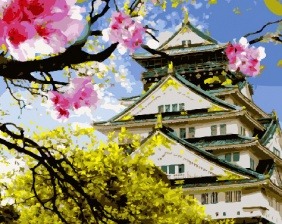 Картина по номерам Paintboy GX 30023 Азиатская весна 40x50 см