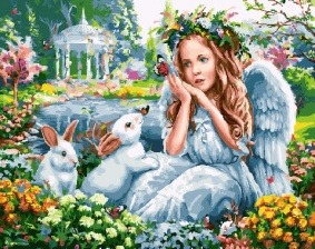 Картина по номерам Paintboy GX 30313 Лесная фея 40x50 см
