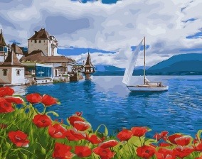 Картина по номерам Paintboy GX 29997 Идеальный штиль 40x50 см