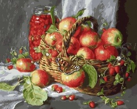 Картина по номерам Paintboy GX 9455 Щедрые дары природы (худ. Екатерина Калиновская) 40x50 см