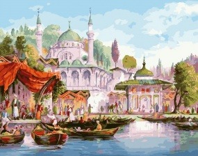 Картина по номерам Paintboy GX 27177 Стамбул 40x50 см