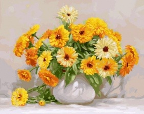 Картина по номерам Paintboy GX 22607 Календула 40x50 см