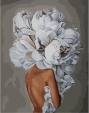Картина по номерам Paintboy GX 36354 Девушка-загадка 40х50 см