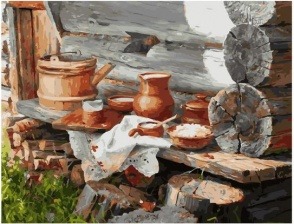 Картина по номерам Paintboy GX 27804 Деревенский натюрморт 40х50 см