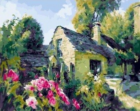 Картина по номерам Paintboy GX 35064 Очарование провинции 40х50 см