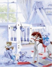 Картина по номерам Paintboy PK 45048 Детская 40х50 см