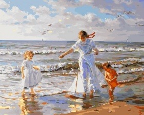 Картина по номерам Paintboy GX 21313 День на море 40x50 см