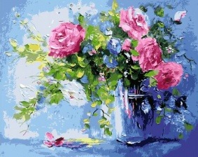 Картина по номерам Paintboy GX 8595 Милые розочки 40x50 см