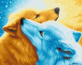 Картина по номерам Paintboy GX 21927 День и ночь 40x50 см
