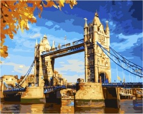 Картина по номерам Paintboy GX 33936 Осень в Лондоне 40x50 см