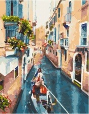 Картина по номерам Paintboy PK 45076 Узкие каналы 40х50 см