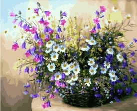 Картина по номерам Paintboy GX 24767 Полевые цветы 40x50 см