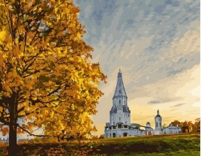 Картина по номерам Paintboy PK 16043 (GX 25702) Осень в Коломенском 40x50 см