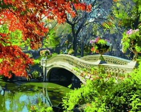 Картина по номерам Paintboy GX 9880 Дворцовый парк 40x50 см